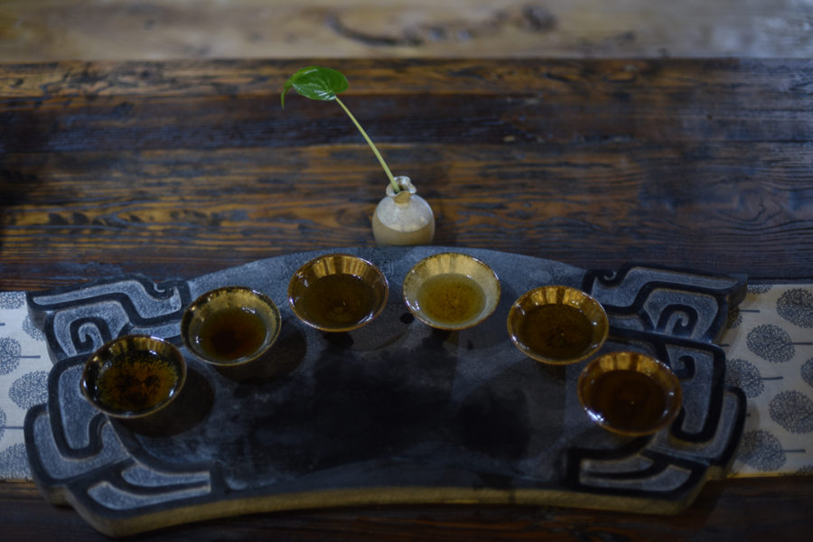 大宋定窯燒制的定瓷斗笠盞，非常適合“點(diǎn)茶”