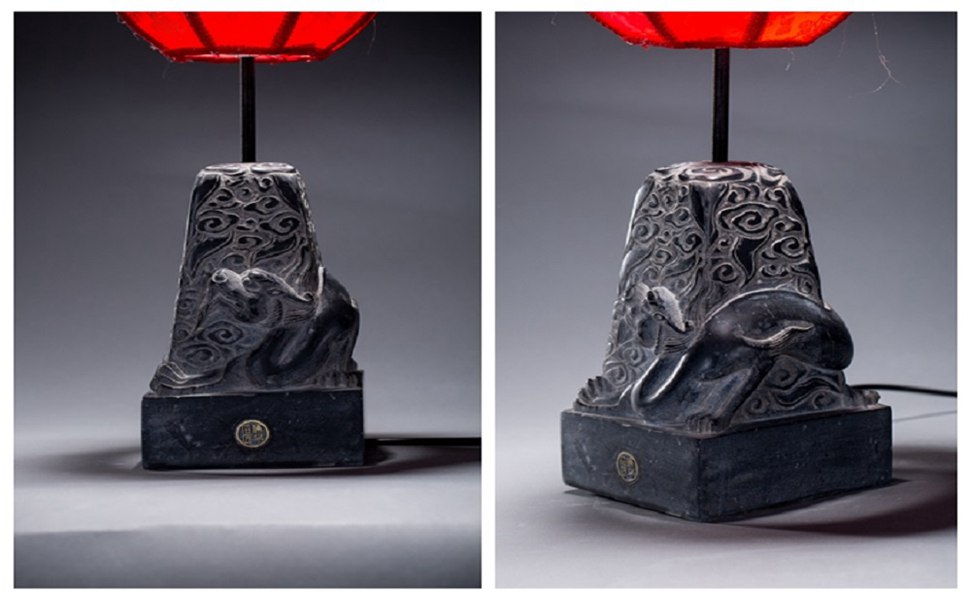 臺(tái)燈上的青龍,被雕刻家雕刻得惟妙惟肖. 臺(tái)燈上的青龍,被雕刻家雕刻得惟妙惟肖.